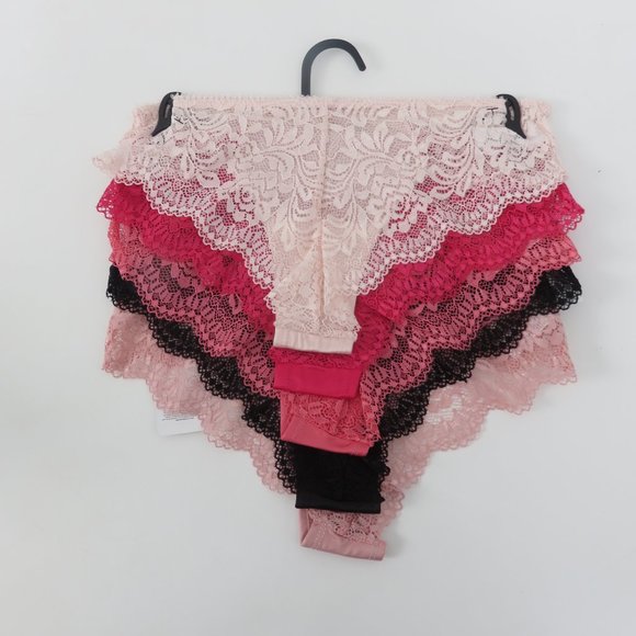 (#F) Marilyn Monroe Cheeky Lace underwear panties 5 pairs - Picture 4 of 5